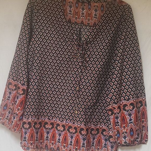 Time to bloom black floral print blouse - Picture 2 of 5